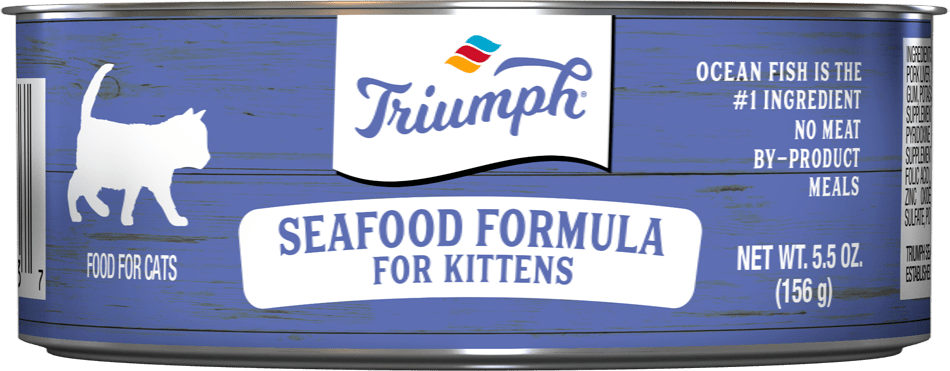 Triumph Seafood Formula Kitten Food